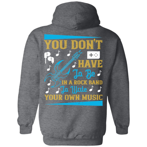 Image of Music Design Pullover Hoodie - Alexecom.com