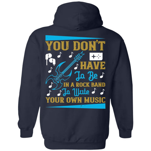 Image of Music Design Pullover Hoodie - Alexecom.com
