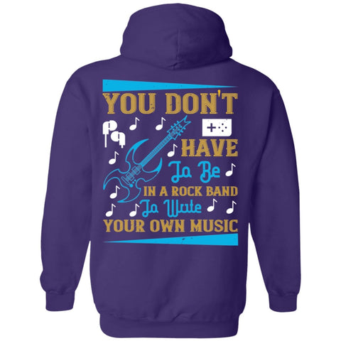 Image of Music Design Pullover Hoodie - Alexecom.com