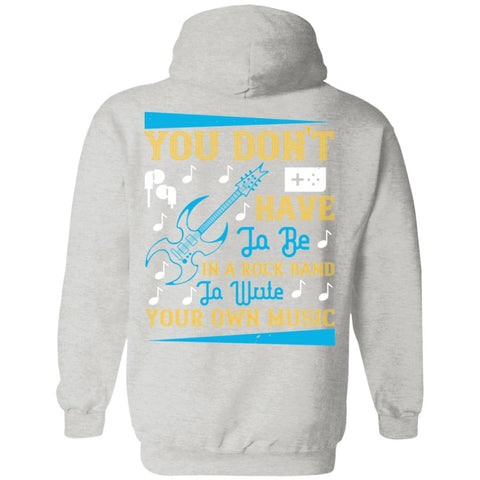 Image of Music Design Pullover Hoodie - Alexecom.com