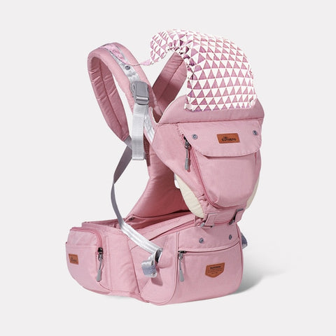 Image of Sunveno Ergonomic Baby Carrier Baby Kangaroo Child Hip Seat Tool Baby Holder Sling Wrap Backpacks Baby Travel Activity Gear