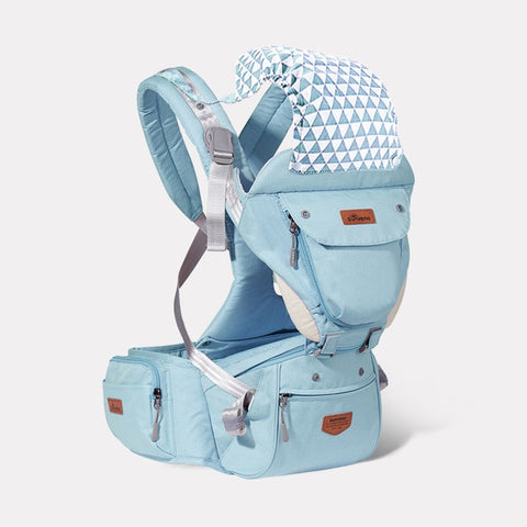 Image of Sunveno Ergonomic Baby Carrier Baby Kangaroo Child Hip Seat Tool Baby Holder Sling Wrap Backpacks Baby Travel Activity Gear