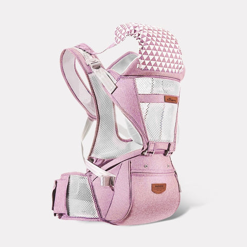 Image of Sunveno Ergonomic Baby Carrier Baby Kangaroo Child Hip Seat Tool Baby Holder Sling Wrap Backpacks Baby Travel Activity Gear