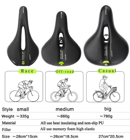Image of Road Bike Saddle Ultralight vtt Racing Seat Wave Road Bicycle Saddle For Men Soft Comfortable MTB Bike Seat Cycling Spare Parts