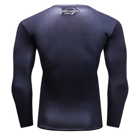 Image of Punisher Men‘s Skin Tight Long Sleeves - Alexecom.com