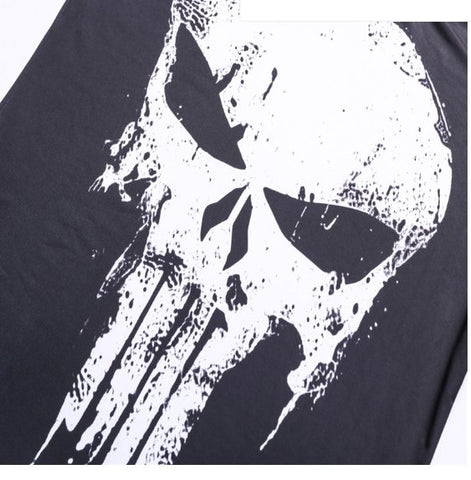 Image of Punisher Men‘s Skin Tight Long Sleeves - Alexecom.com
