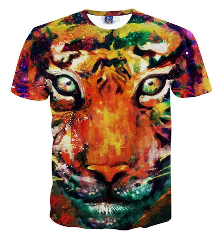 Image of Sprout 3D T-shirt 3D Eins stereo men short sleeved T-shirt couple for summer clothes increase code - Alexecom.com