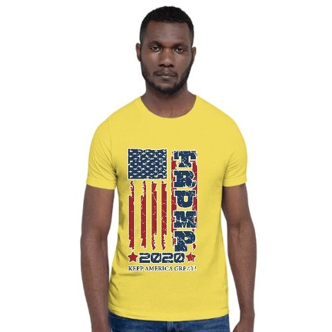 Image of Trump 2020 Flag T-Shirt - Alexecom.com