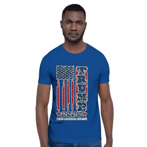 Image of Trump 2020 Flag T-Shirt - Alexecom.com