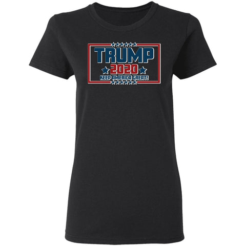 Image of Trump 2020 Shadow Design Edition Ladies' T-Shirt - Alexecom.com