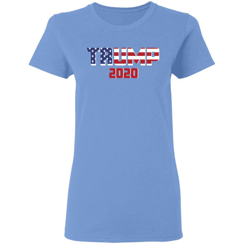 Image of Trump 2020 Shadow Design Edition Ladies' T-Shirt - Alexecom.com
