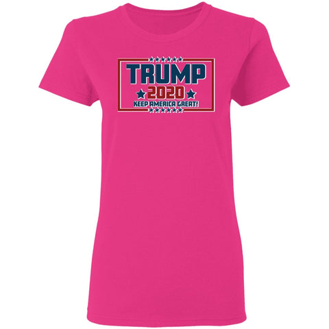 Image of Trump 2020 Shadow Design Edition Ladies' T-Shirt - Alexecom.com