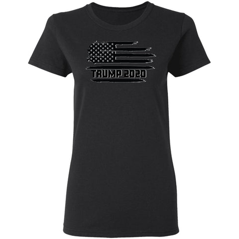 Image of Trump 2020 Shadow Design Edition Ladies' T-Shirt - Alexecom.com