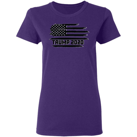 Image of Trump 2020 Shadow Design Edition Ladies' T-Shirt - Alexecom.com