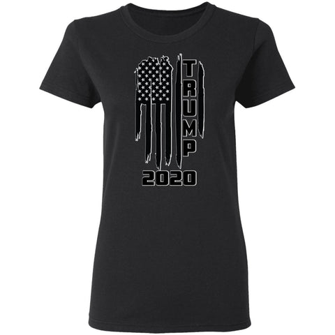 Image of Trump 2020 Shadow Design Edition Ladies' T-Shirt - Alexecom.com
