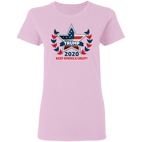 Image of Trump 2020 Shadow Design Edition Ladies' T-Shirt - Alexecom.com