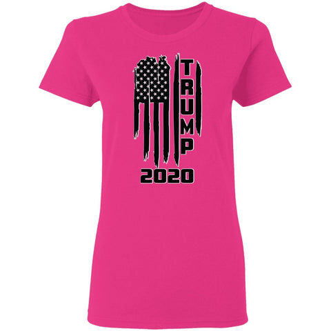 Image of Trump 2020 Shadow Design Edition Ladies' T-Shirt - Alexecom.com