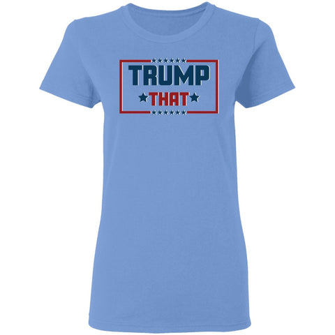 Image of Trump 2020 Shadow Design Edition Ladies' T-Shirt - Alexecom.com