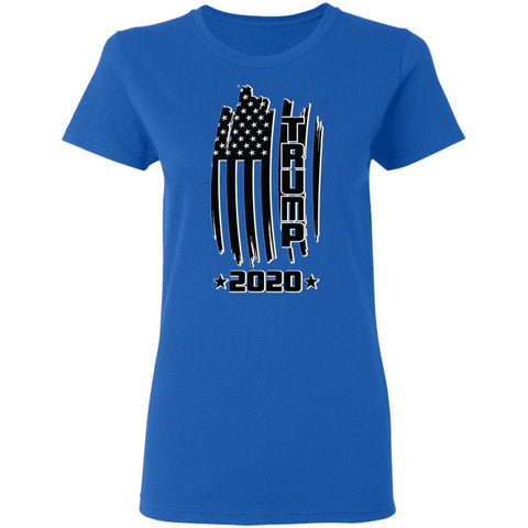 Image of Trump 2020 Shadow Design Edition Ladies' T-Shirt - Alexecom.com