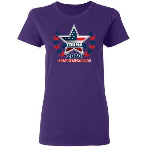 Image of Trump 2020 Shadow Design Edition Ladies' T-Shirt - Alexecom.com
