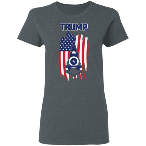 Image of Trump 2020 Shadow Design Edition Ladies' T-Shirt - Alexecom.com