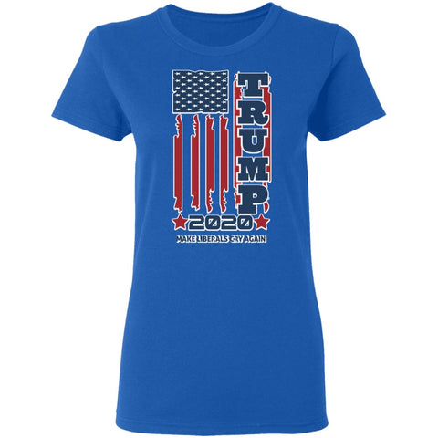 Image of Trump 2020 Shadow Design Edition Ladies' T-Shirt - Alexecom.com