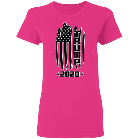 Image of Trump 2020 Shadow Design Edition Ladies' T-Shirt - Alexecom.com