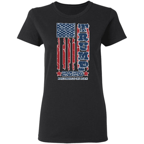 Image of Trump 2020 Shadow Design Edition Ladies' T-Shirt - Alexecom.com
