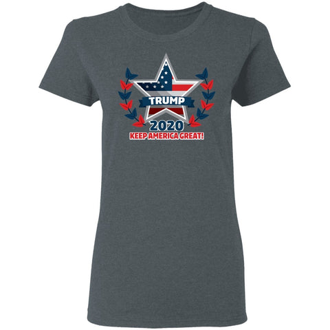 Image of Trump 2020 Shadow Design Edition Ladies' T-Shirt - Alexecom.com
