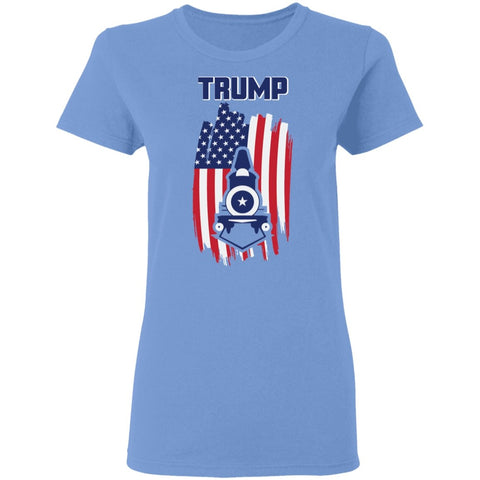 Image of Trump 2020 Shadow Design Edition Ladies' T-Shirt - Alexecom.com