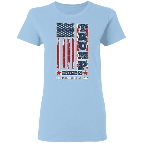 Image of Trump 2020 Shadow Design Edition Ladies' T-Shirt - Alexecom.com