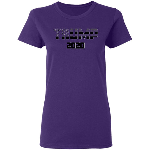 Image of Trump 2020 Shadow Design Edition Ladies' T-Shirt - Alexecom.com