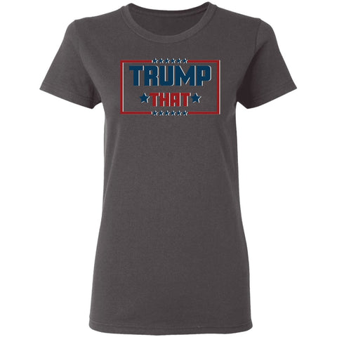 Image of Trump 2020 Shadow Design Edition Ladies' T-Shirt - Alexecom.com