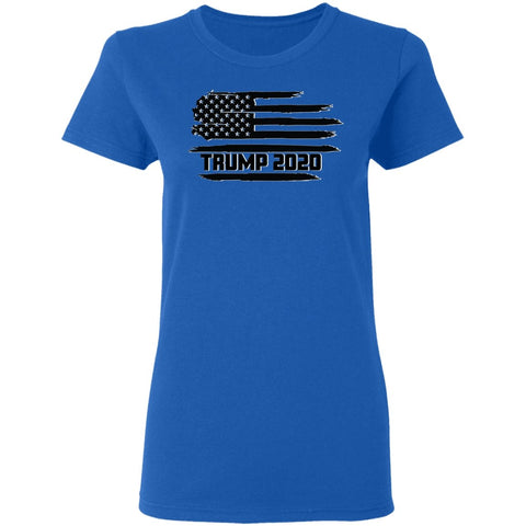 Image of Trump 2020 Shadow Design Edition Ladies' T-Shirt - Alexecom.com