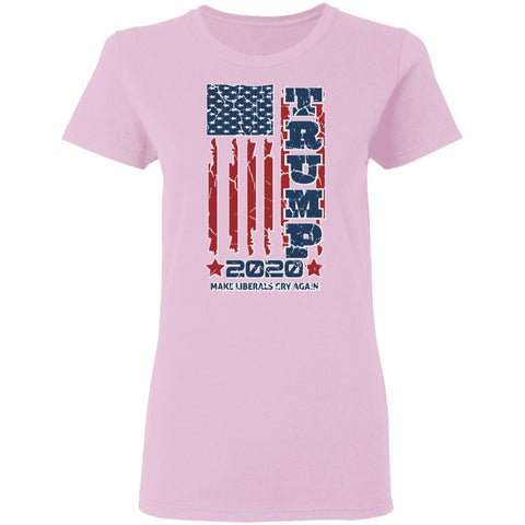 Image of Trump 2020 Shadow Design Edition Ladies' T-Shirt - Alexecom.com