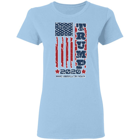 Image of Trump 2020 Shadow Design Edition Ladies' T-Shirt - Alexecom.com