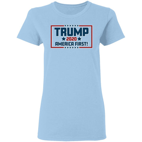 Image of Trump 2020 Shadow Design Edition Ladies' T-Shirt - Alexecom.com