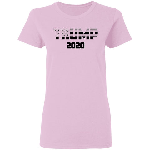 Image of Trump 2020 Shadow Design Edition Ladies' T-Shirt - Alexecom.com