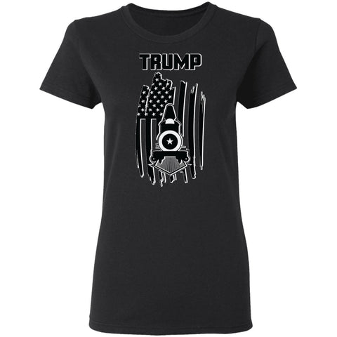 Image of Trump 2020 Shadow Design Edition Ladies' T-Shirt - Alexecom.com
