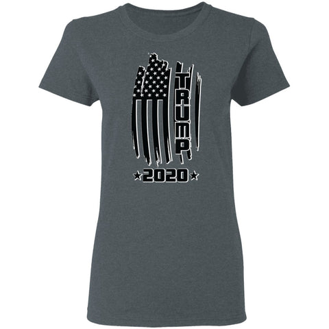 Image of Trump 2020 Shadow Design Edition Ladies' T-Shirt - Alexecom.com