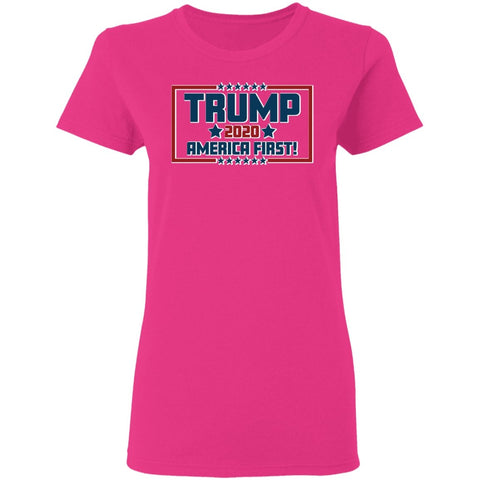 Image of Trump 2020 Shadow Design Edition Ladies' T-Shirt - Alexecom.com