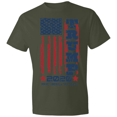 Image of Trump 2020 T-shirt Regular Design Edition Lightweight T-Shirt - Alexecom.com