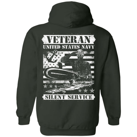 Image of Veteran Design Double Side Printed Pullover Hoodie - Alexecom.com