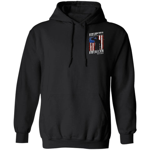 Image of Veteran Design Double Side Printed Pullover Hoodie - Alexecom.com
