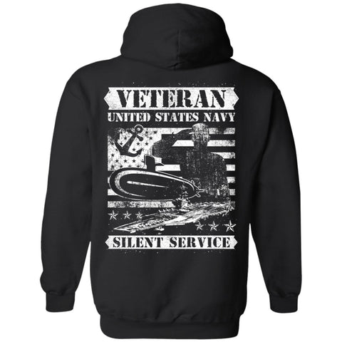 Image of Veteran Design Double Side Printed Pullover Hoodie - Alexecom.com