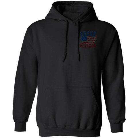 Image of Veteran Design Double Side Printed Pullover Hoodie - Alexecom.com