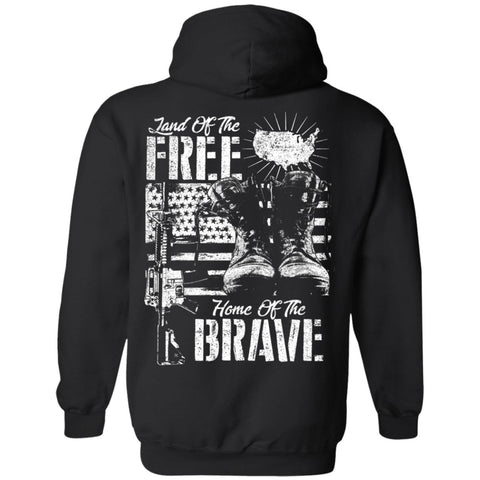 Image of Veteran Design Double Side Printed Pullover Hoodie - Alexecom.com