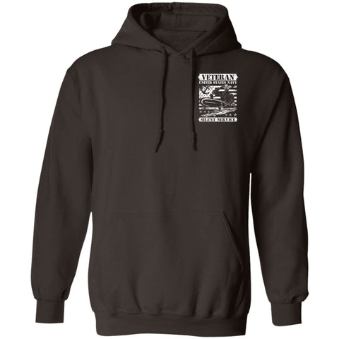 Image of Veteran Design Double Side Printed Pullover Hoodie - Alexecom.com