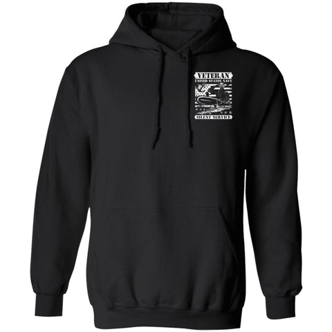 Image of Veteran Design Double Side Printed Pullover Hoodie - Alexecom.com