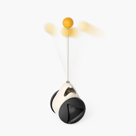 Image of Cat Rotating Windmill Multi-Function Toys Itch Scratching Device Teeth Shining Toy